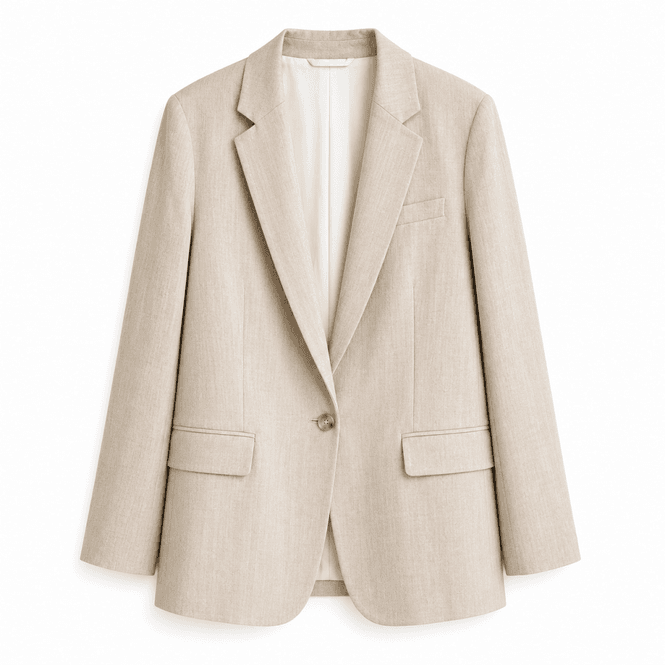 Hovedbilde Oversized beige blazer 